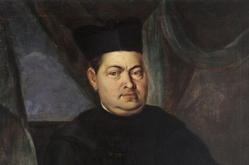 Porträt von Abt Nikolaus Faber, einer der Äbte von Kloster Ochsenhausen