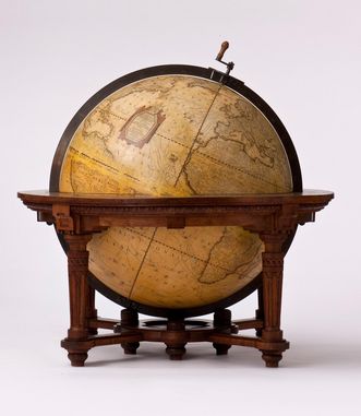 Globus aus dem Kloster Salem, heute im Museum im Kloster Schussenried