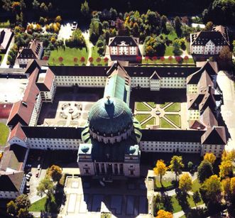 Klosteranlage Luftbild