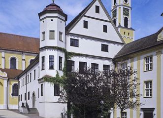 Prälatur von Kloster Ochsenhausen von Süden