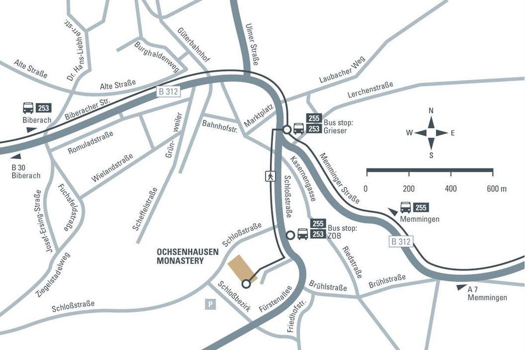journey description: Ochsenhausen Monastery, illustration: Staatliche Schlösser und Gärten Baden-Württemberg, JUNG:Kommunikation