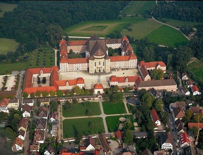 Luftaufnahme Kloster Wiblingen