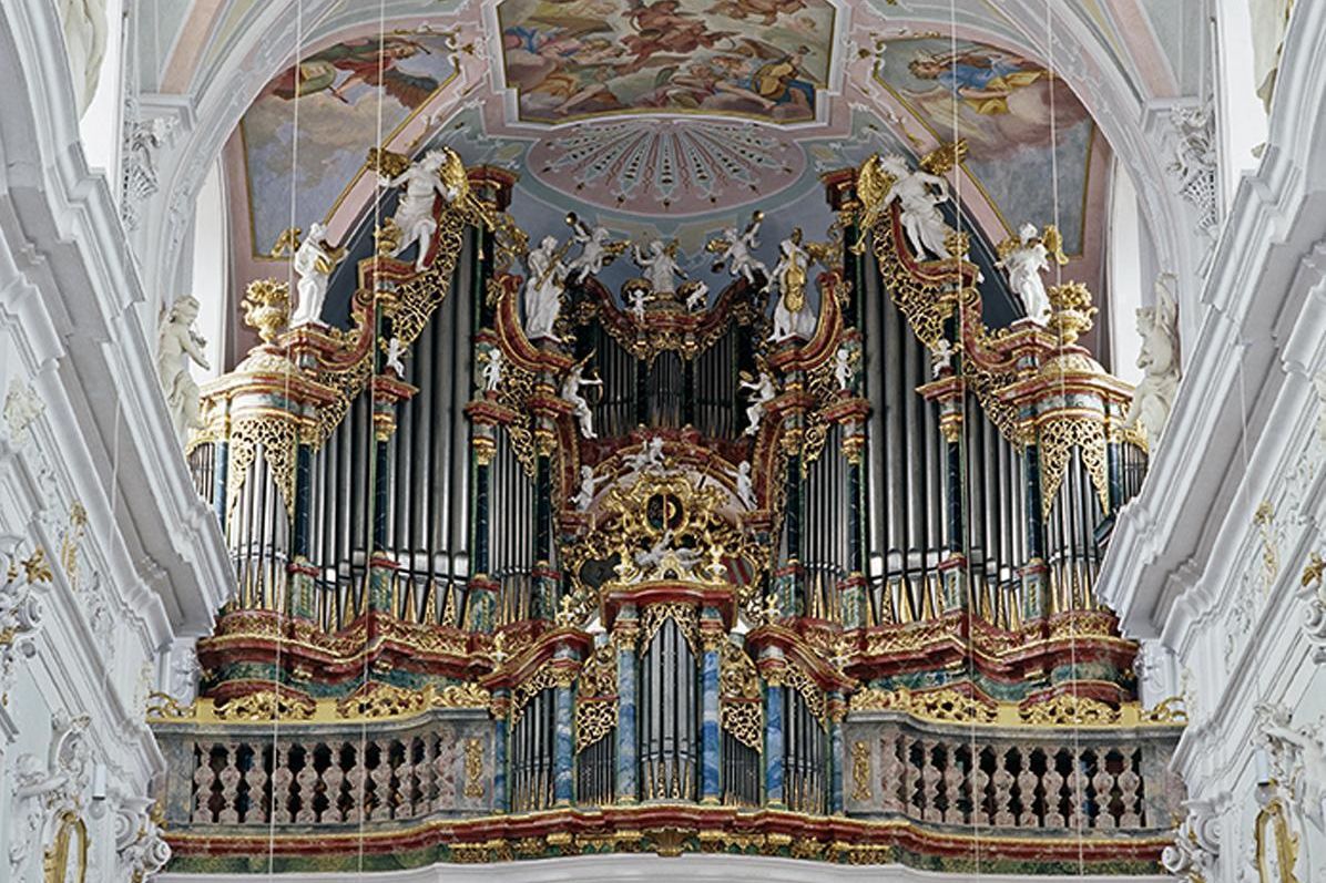 Orgel der Klosterkirche von Kloster Ochsenhausen