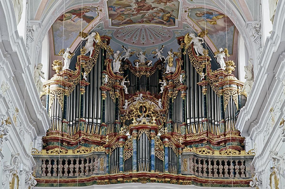 Orgel der Klosterkirche von Kloster Ochsenhausen