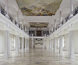 Bibliothekssaal von Kloster Ochsenhausen