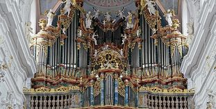 Orgel der Klosterkirche von Kloster Ochsenhausen