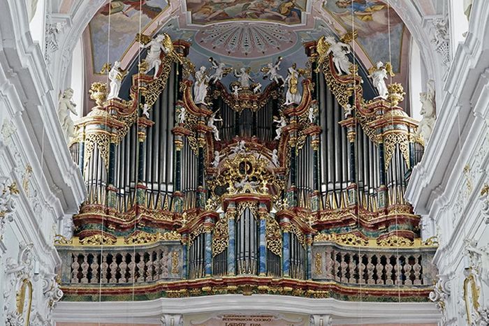 Orgel der Klosterkirche von Kloster Ochsenhausen