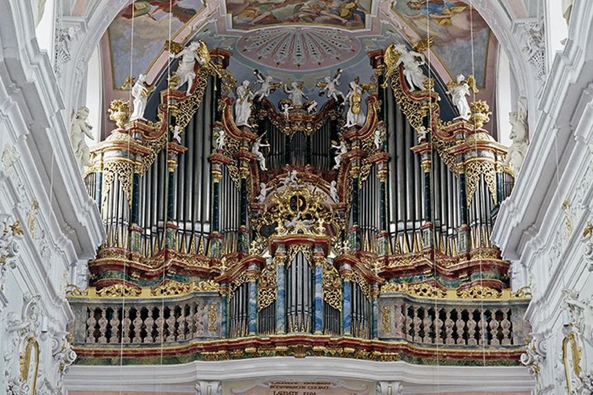 Orgel der Klosterkirche von Kloster Ochsenhausen